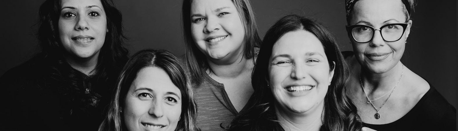 The women of the Project 321 Peel team